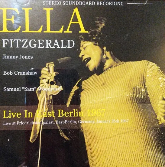 Ella Fitzgerald / Live in East Berlin 1967 STEREO SOUNDBOARD (2CDR)