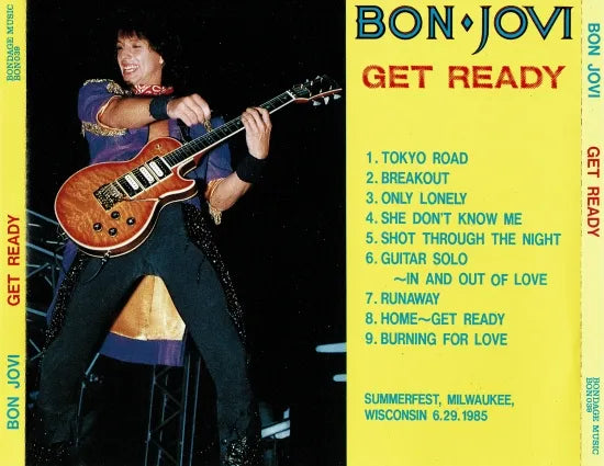 BON JOVI / GET READY (1CDR)