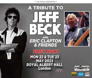 ERIC CLAPTON & FRIENDS / A TRIBUTE TO JEFF BECK 2023 FIRST NIGHT (3CDR+1BDR)