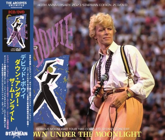 DAVID BOWIE / DOWN UNDER THE MOONLIGHT SERIOUS MOONLIGHT TOUR 1983 (2CD+1DVD)