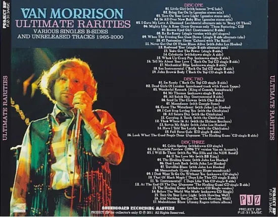 VAN MORRISON / ULTIMATE RARITIES (3CDR)