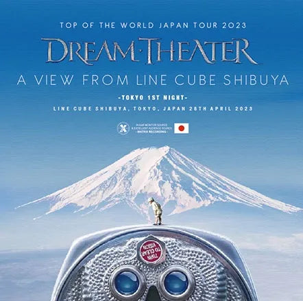 DREAM THEATER / 2023 TOKYO 1ST NIGHT A VIEW FROM LINE CUBE SHIBUYA (2CDR+DVDR)