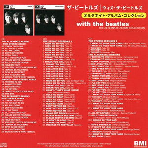 THE BEATLES / WITH THE BEATLES THE ALTERNATE ALBUM COLLECTION (3CD)