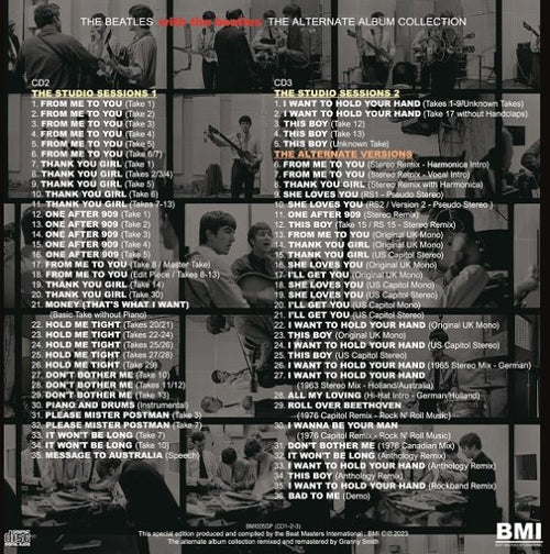 THE BEATLES / WITH THE BEATLES THE ALTERNATE ALBUM