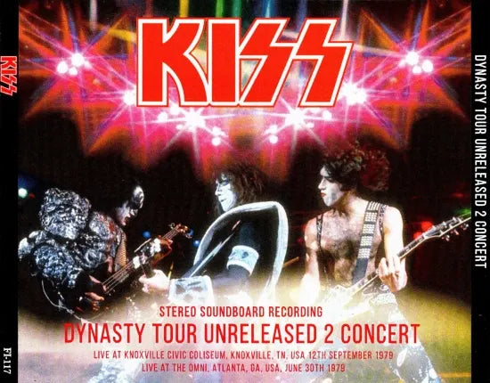 KISS / Dynasty Tour Unreleased 2 Concert (3CDR) – Music Lover Japan