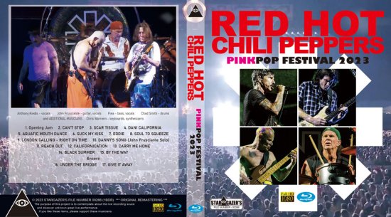 RED HOT CHILI PEPPERS / LIVE AT PINKPOP FESTIVAL 2023 (1BDR)