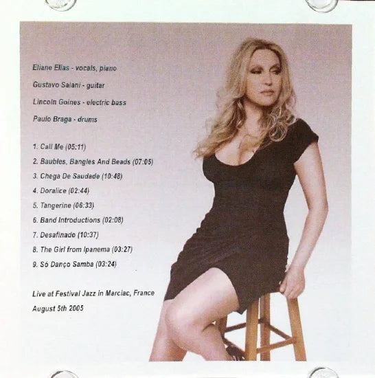 ELIANE ELIAS / JAZZ IN MARCIAC 2005 STEREO SOUNDBOARD (1CDR)