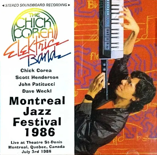 CHICK COREA / MONTREAL JAZZ FESTIVAL 1986 STEREO SOUNDBOARD (1CDR)