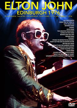 ELTON JOHN / EDINBURGH 1976 PRO SHOT (1DVDR)