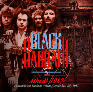 BLACK SABBATH / ATHENS 1987 (1CDR)