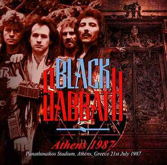 BLACK SABBATH / ATHENS 1987 (1CDR)