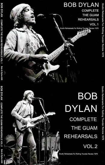 Bob Dylan / Complete The Guam Rehearsals Studio Rehearsals For Rolling Thunder Review 1976 Soundboard (8CDR)