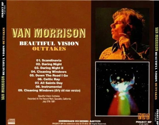 VAN MORRISON / BEAUTIFUL VISION OUTTAKES (1CDR)