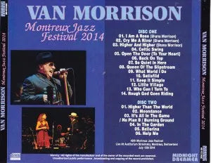 VAN MORRISON / MONTREUX JAZZ FESTIVAL 2014 (2CDR)