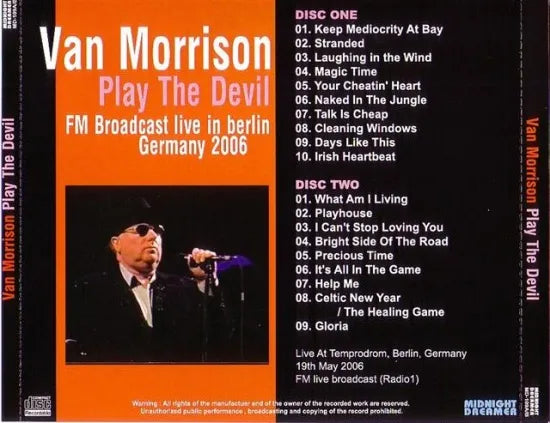 VAN MORRISON / PLAY THE DEVIL (2CDR)