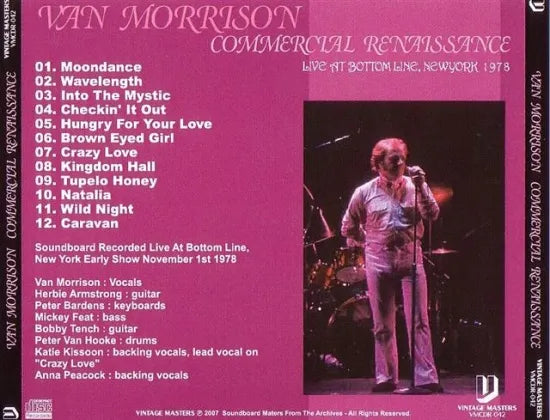 VAN MORRISON / COMMERCIAL RENAISSANCE (1CDR)