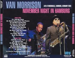 VAN MORRISON / NOVEMBER NIGHT IN HAMBURG (2CDR)