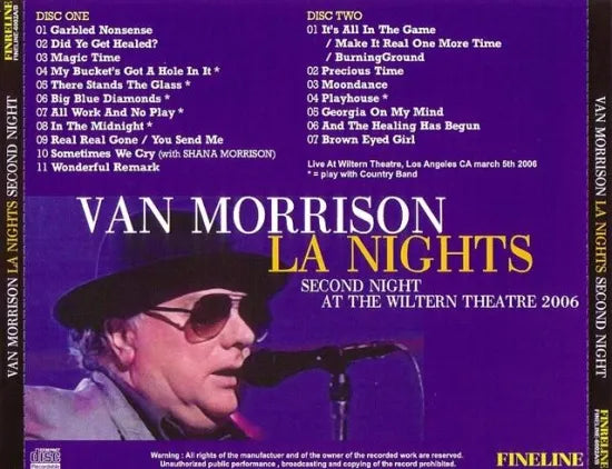 VAN MORRISON / LA NIGHTS (2CDR)