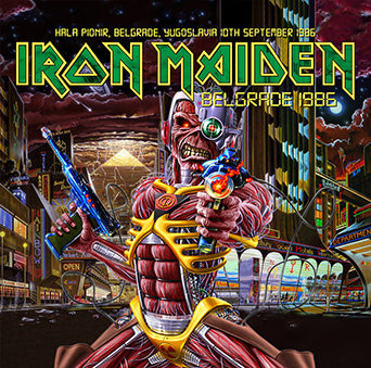 IRON MAIDEN / BELGRADE 1986 (2CDR)