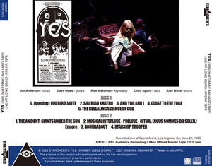YES / BRUSHED MIKE MILLARD TAPE LIVE AT LONG BEACH ARENA 1974 (2CDR)