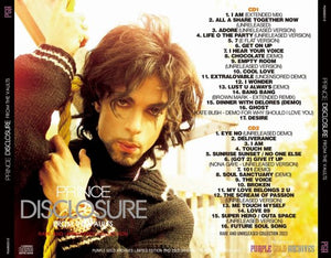 PRINCE / DISCLOSURE FROM THE VAULTS RARE AND UNRELEASED COLLECTION (2CD)
