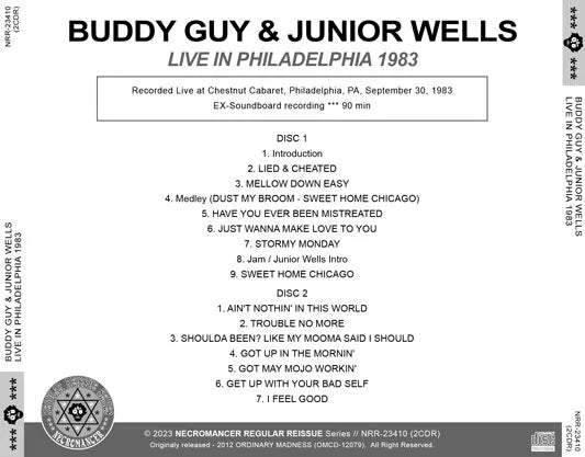 BUDDY GUY & JUNIOR WELLS / LIVE IN PHILADELPHIA 1983 (2CDR)