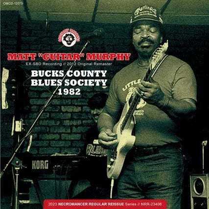 MATT "GUITAR" MURPHY / LIVE AT BUCKS COUNTY BLUES SOCIETY 1982 (1CDR)