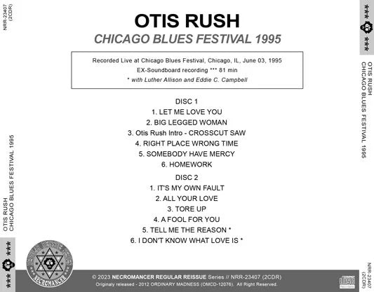 OTIS RUSH / CHICAGO BLUES FESTIVAL 1995 (2CDR)