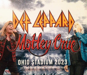 Def Leppard ＆ Motley Crue / OHIO STADIUM 2023 (4CDR)