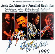 Load image into Gallery viewer, Jack DeJohnette&#39;s Parallel Realities / Montreux Jazz Festival 1990 STEREO SOUNDBOARD (2CDR)
