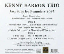 Load image into Gallery viewer, KENNY BARRON TRIO / Jazz Sous les Pommiers 2021 STEREO SOUNDBOARD (2CDR)
