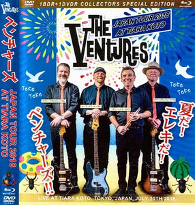 THE VENTURES / JAPAN TOUR 2018 AT TIARA KOTO (1BDR+1DVDR)