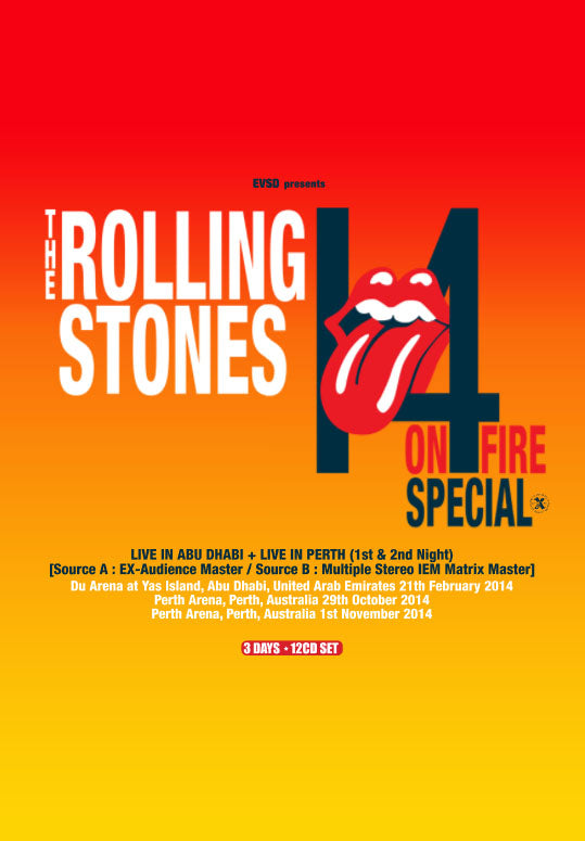 THE ROLLING STONES / EVSD PRESENTS 14 ON FIRE SPECIAL SECOND EDITION (12CD)