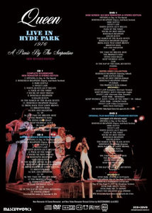 QUEEN / LIVE IN HYDE PARK 1976 A PICNIC BY THE SERPENTINE NEW REVISED EDITION (2CD+2DVD)