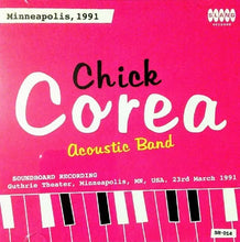 Load image into Gallery viewer, Chick Corea Acoustic Band / Minneapolis 1991 SOUNDBOARD (2CDR)
