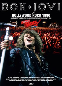 BON JOVI / HOLLYWOOD ROCK 1990 (1DVDR)