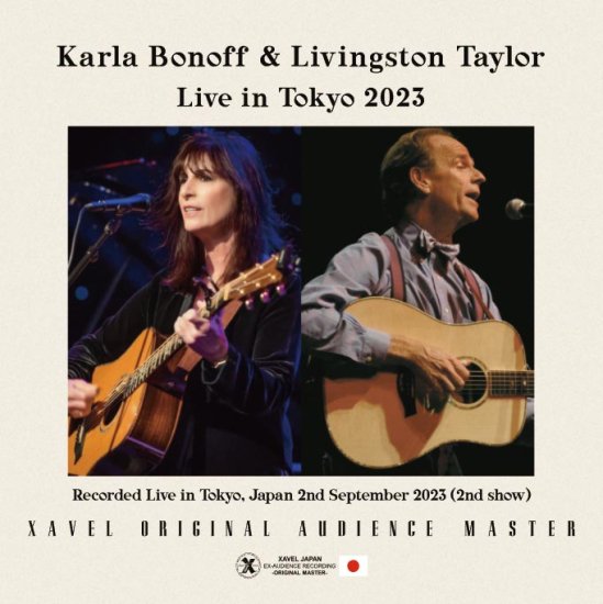 Karla Bonoff & Livingston Taylor / Live in Tokyo 2023 (1CDR)