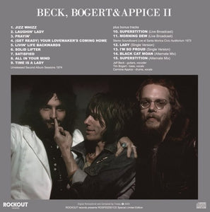 BECK,BOGERT&APPICE / BECK,BOGERT&APPICE II (1CD)