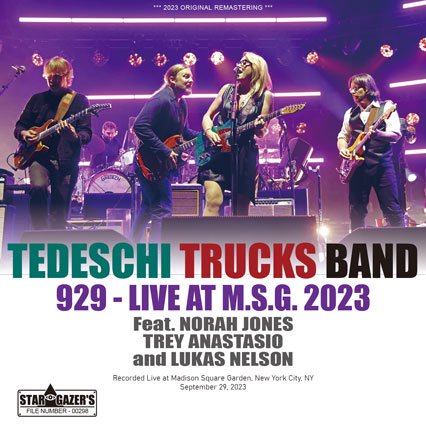 TEDESCHI TRUCKS BAND / 929 LIVE AT M.S.G. 2023 (2CDR)
