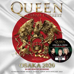 QUEEN + ADAM LAMBERT / OSAKA 2020 IN-EAR MONITOR RECORDING (2CD)