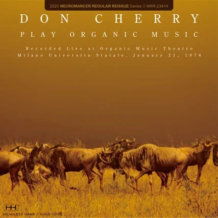 DON CHERRY / PLAY ORGANIC MUSIC (2CDR)