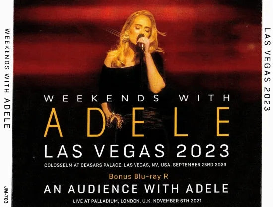 ADELE / LAS VEGAS 2023 Stereo IEM Bonus PRO SHOT  (2CDR+1BDR)