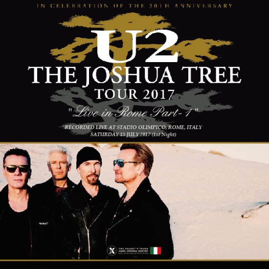 U2 / The Joshua Tree Tour 2017 Live in Rome Part-1 (2CD)