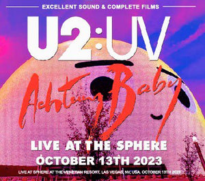 U2 / LIVE AT THE SPHERE OCTOBER 13TH 2023 (2CDR + 1Bluray R)