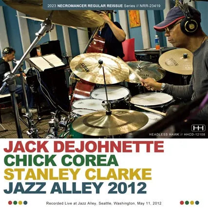 JACK DeJOHNETTE TRIO FEATURING CHICK COREA, STANLEY CLARKE / JAZZ ALLEY 2012 (1CDR)