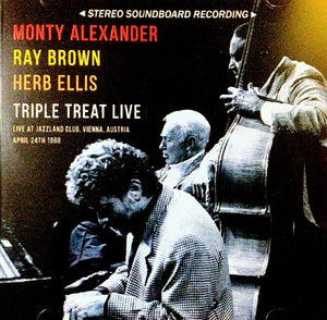 Monty Alexander Ray Brown Herb Ellis / Triple Treat Live (2CDR)