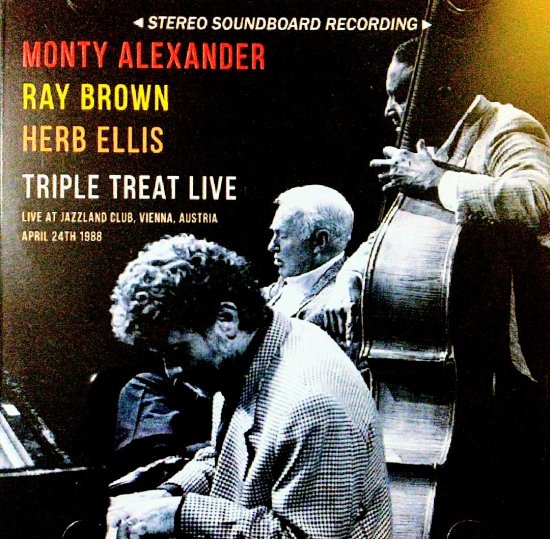 Monty Alexander Ray Brown Herb Ellis / Triple Treat Live (2CDR)