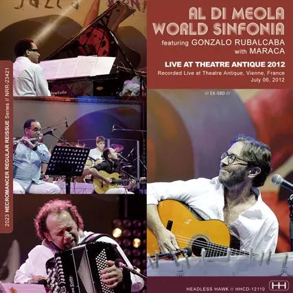 AL DI MEOLA / LIVE AT THEATRE ANTIQUE 2012 (1CDR)