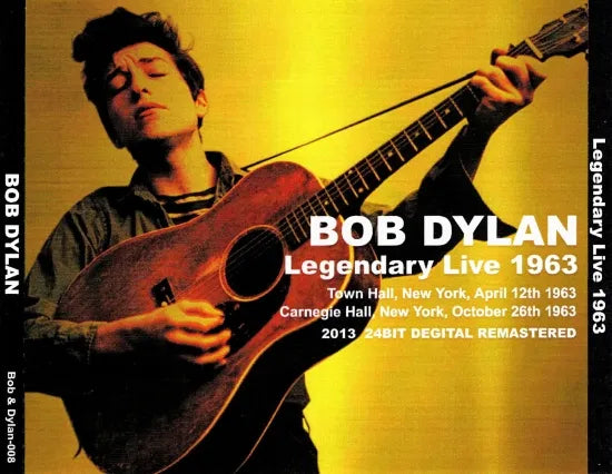 BOB DYLAN / Legendary Live 1963 - 2013 24BIT DEGITAL REMASTER (4CDR)