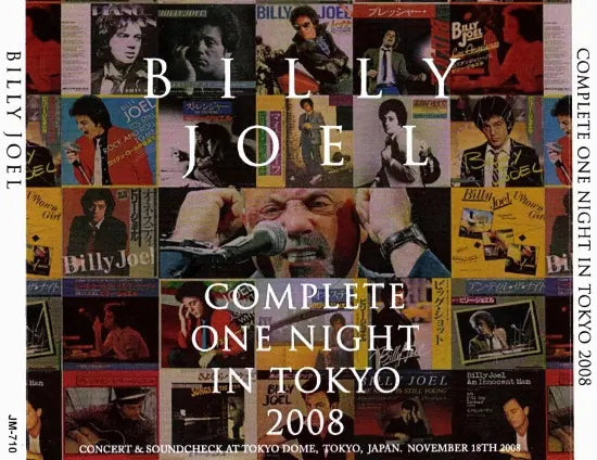 BILLY JOEL / COMPLETE ONE NIGHT IN TOKYO 2008 (3CDR) – Music Lover